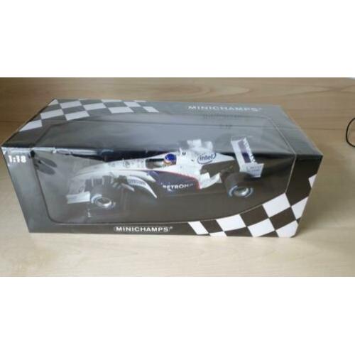 Villeneuve BMW Sauber c24B Valencia 2006 1/18 Minichamps