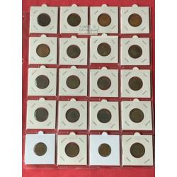 Complete Serie 1 met 35 Juliana Stuivers van 1950 t/m 1980
