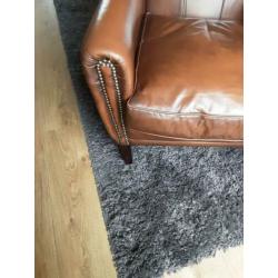 Heel mooi runlederen fauteuil in uitstekende staat.