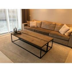 2x Eiken Salontafels
