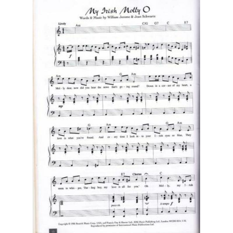 The Waltons Irish Songbook (piano, vocal, guitar)