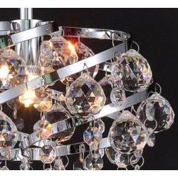 Ø24 cm Kristallen Hanglamp Armatuur Kroonluchter 25W
