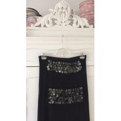 Noa noa maxi rok ibiza lange rok gyspsy M noanoa zwart