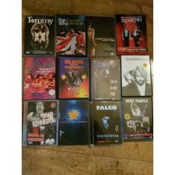 Muziek dvd's / cd's/ en dvd's