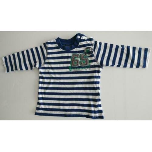 Longsleeve shirtje met lange mouwen Just Small maat 62