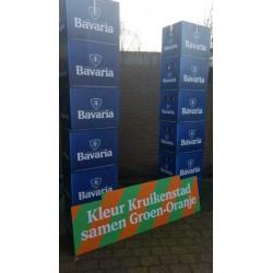 Bavaria bier reclame, mancave, cafe. kruikenstad