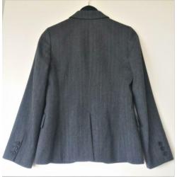 MARGARET HOWELL wollen blazer jasje - grijs - S 36