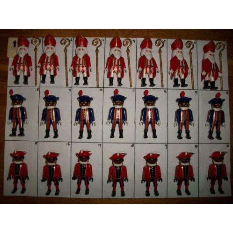 4893 + 5040 Sinterklaas / zwarte Piet / pieten