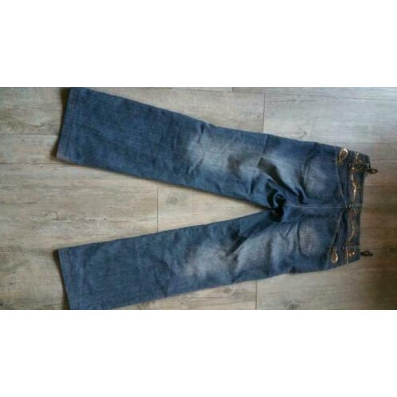 Betty Barclay jeans pailletten steentjes mt 36 -PDDW