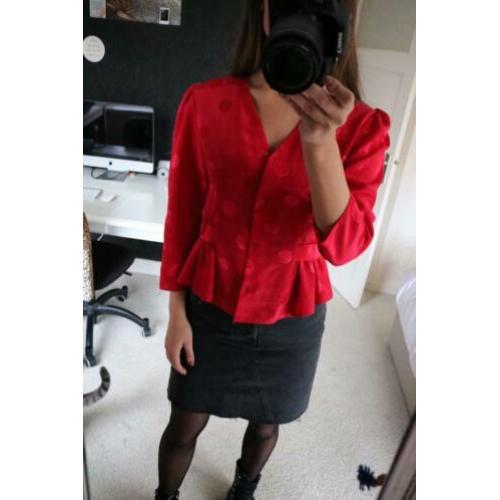 Vintage blouse maat S
