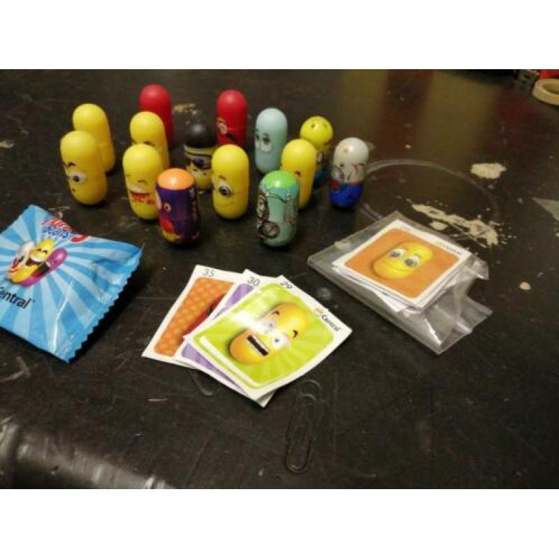 Diverse funky beans en stickers