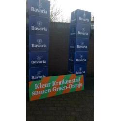 Bavaria bier reclame, mancave, cafe. kruikenstad
