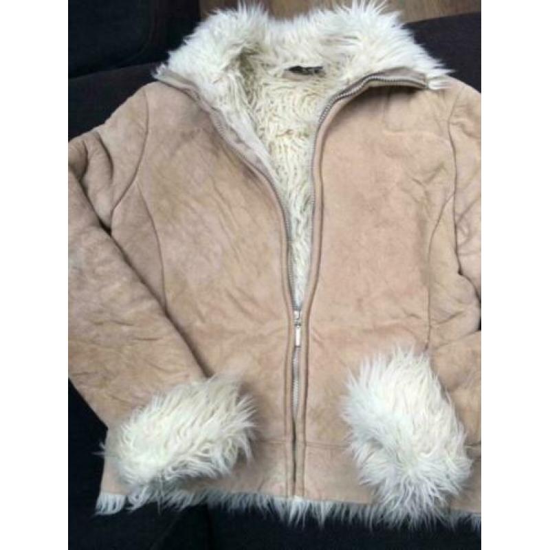 Stoere warme winterjas XS/S