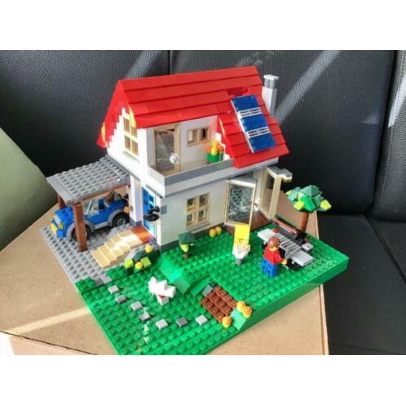Lego set nr. 5771 Huis met carpoort