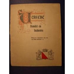 Boek Utrecht: Handel en industrie. Album 12 Repro Etsen