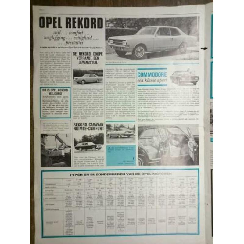 Opel Nieuws 1967