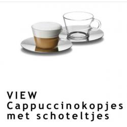 8 NESPRESSO glazen nieuw