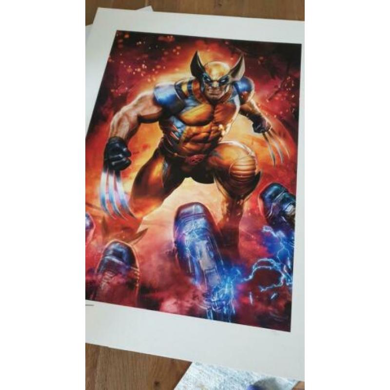 Sideshow Art Print Wolverine