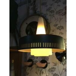 87) Louis Kalff vintage hanglamp voor Philips, jaren 50