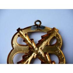 oud baret embleem - REGIMENT INFANTERIE CHASSE -