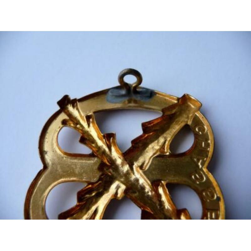 oud baret embleem - REGIMENT INFANTERIE CHASSE -