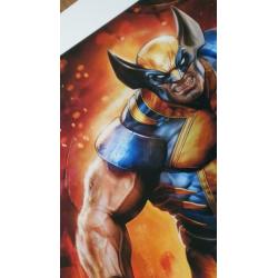 Sideshow Art Print Wolverine
