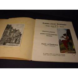 Boek Utrecht: Handel en industrie. Album 12 Repro Etsen