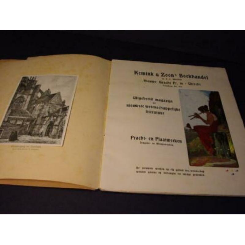 Boek Utrecht: Handel en industrie. Album 12 Repro Etsen