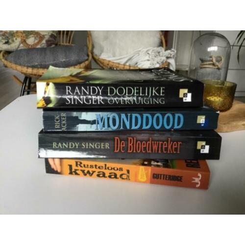 Randy Singer e.a. Thriller boekenpakket