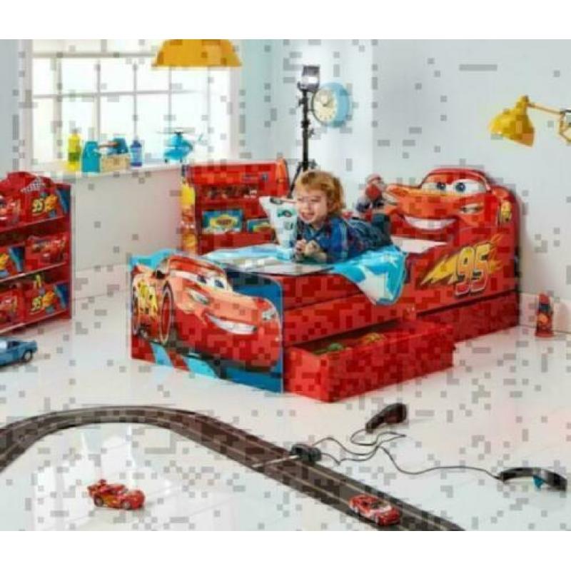 Disney Cars Kamer - 4 delig - Gratis Verzending