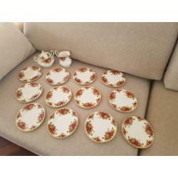 Royal Albert Old country roses ,compleet grote koffie 12 per