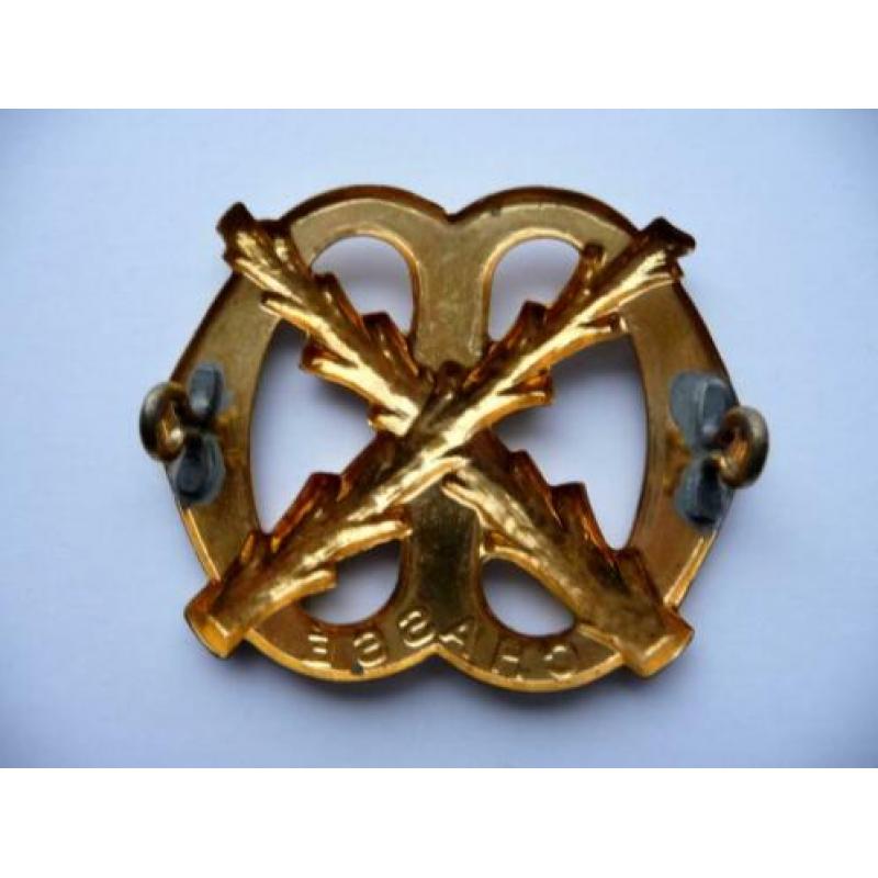 oud baret embleem - REGIMENT INFANTERIE CHASSE -