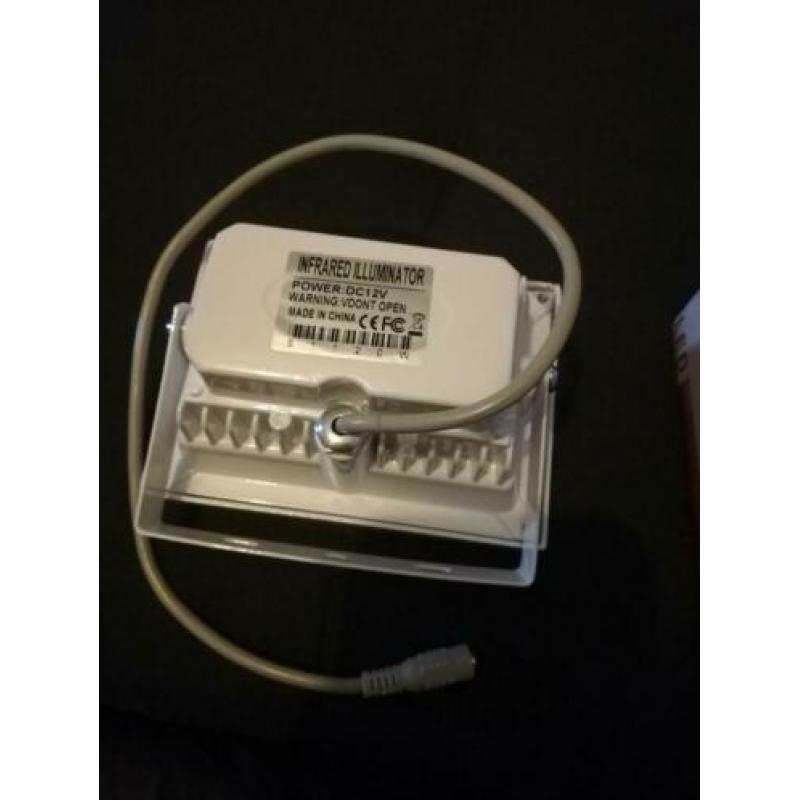 infrarood lamp(straler) nieuw in doos incl. Adapter