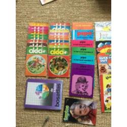 Vintage retro Stripboeken kinderboeken Pipo okki Suske tarza