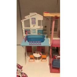 Barbie! Huis, auto en fiets