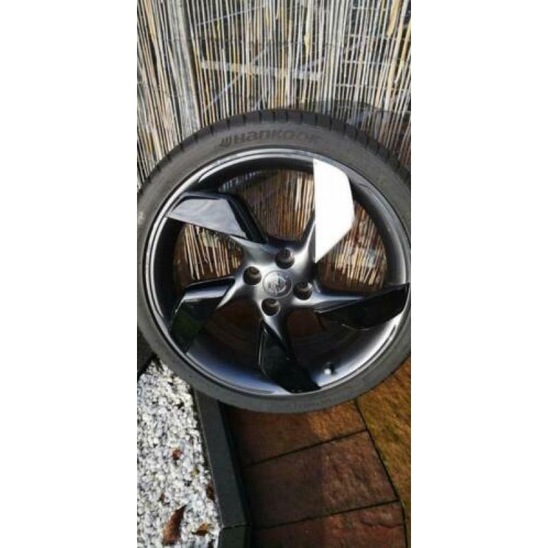 Orig.18" Opel velgen + banden CORSA ASTRA KARL ADAM 7mm TPMS