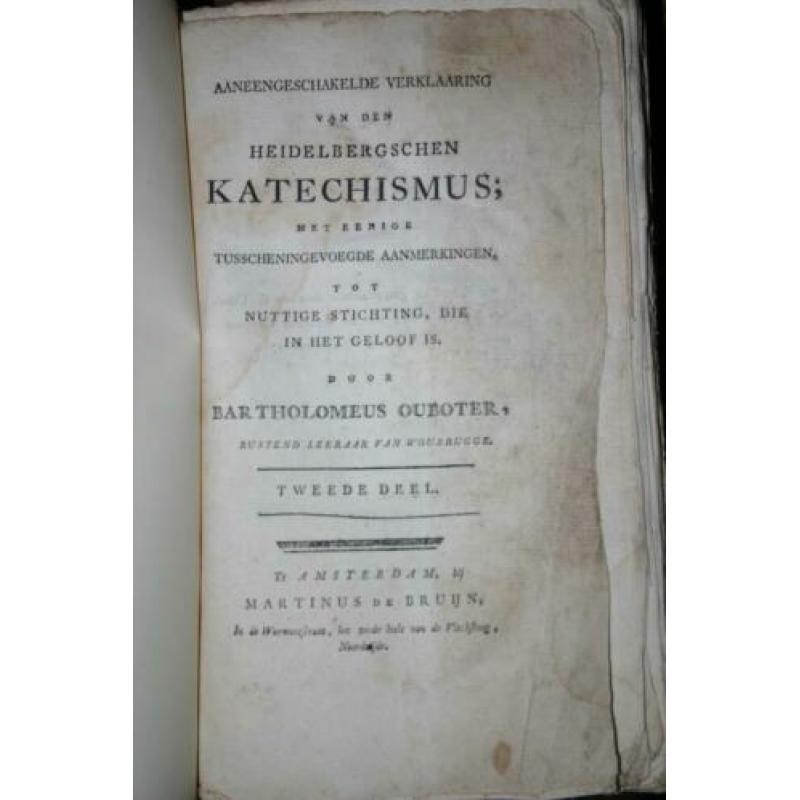 Bartholomeus Ouboter - Verklaring Heidelberger Catechismus (