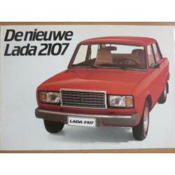 folder de nieuwe Lada 2107