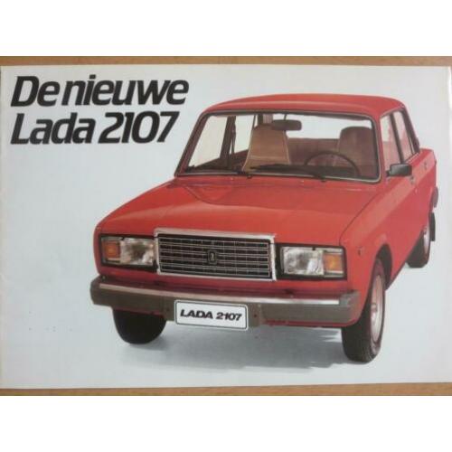 folder de nieuwe Lada 2107