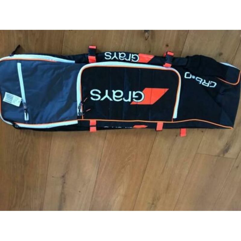 Grays GR800 hockeytas Black/Orange nieuw
