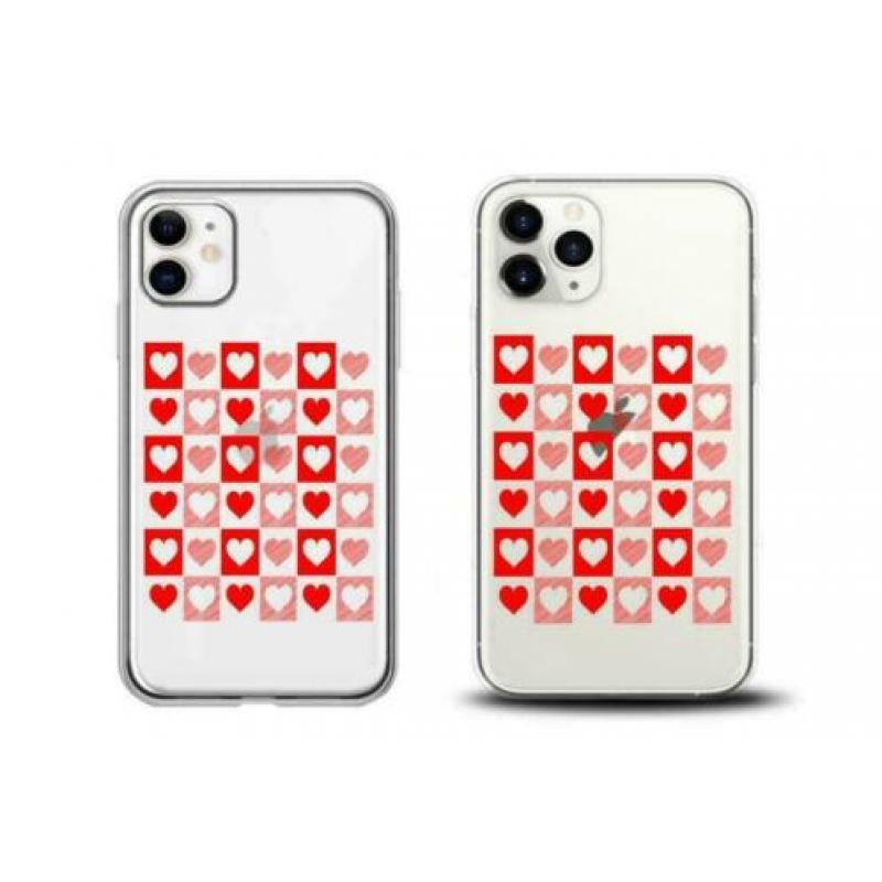 Apple Iphone 11/11Pro/11ProMax Telefoonhoesjes met hartjes ?