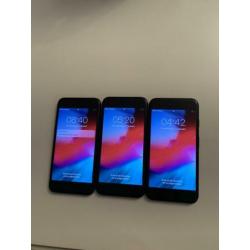 3x iphone 7 32gb zwart