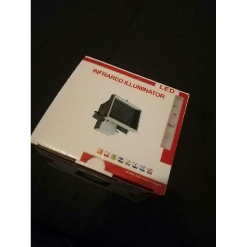 infrarood lamp(straler) nieuw in doos incl. Adapter