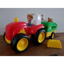 Leuke, mooie tractor van Little People