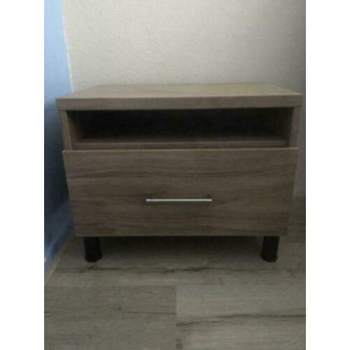 Ikea Besta Nachtkast 60 x 40 x 38 cm, licht grijs kast