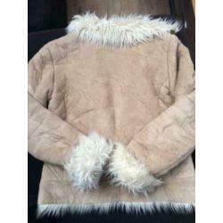 Stoere warme winterjas XS/S