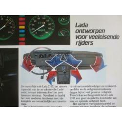 folder de nieuwe Lada 2107