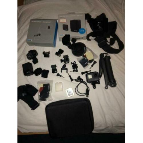 GoPro hero 5 met veel accessories
