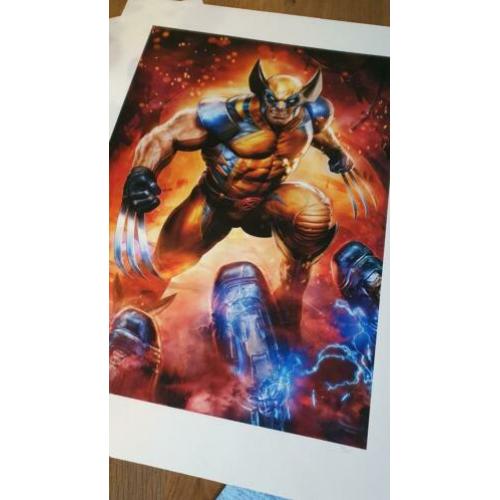 Sideshow Art Print Wolverine