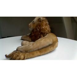 Zeer mooie originele vintage Steiff leeuw Leo Steif Teddy